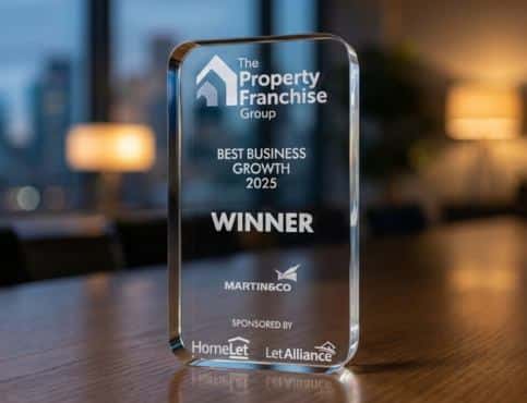 Martin & Co Bournemouth Wins ‘Best Business Growth 2025’ Award
